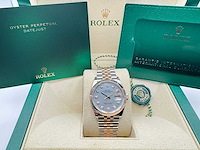 Rolex datejust 36 | 126231 | mother of pearl | jubilee | unworn | 2026 - afbeelding 8 van  8