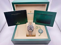 Rolex datejust 36 126231 | rhodium diamonds on 6&9 | jubilee | 2025 - afbeelding 4 van  12