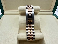 Rolex datejust 36 126231 | rhodium diamonds on 6&9 | jubilee | 2025 - afbeelding 9 van  12