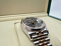 Rolex datejust 36 126231 | rhodium diamonds on 6&9 | jubilee | 2026 - afbeelding 5 van  6