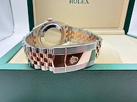 Rolex datejust 36 126231 | rhodium diamonds on 6&9 | jubilee | 2026 - afbeelding 3 van  11