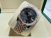Rolex datejust 36 126231 | rhodium diamonds on 6&9 | jubilee | 2026 - afbeelding 6 van  12