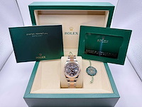 Rolex datejust 36 126231 | rhodium with diamonds on 6&9 | oyster | 2026 | unworn - afbeelding 9 van  12