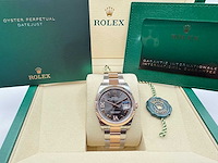 Rolex datejust 36 126231 | rhodium with diamonds on 6&9 | oyster | 2026 | unworn - afbeelding 3 van  12