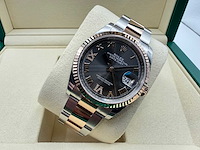 Rolex datejust 36 126231 | rhodium with diamonds on 6&9 | oyster | 2026 | unworn - afbeelding 6 van  12