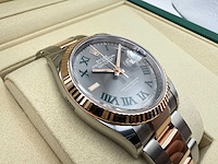 Rolex datejust 36 126231 | wimbledon dial | oyster | 2026 | unworn - afbeelding 4 van  5