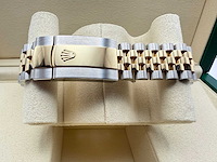 Rolex datejust 36 126233 | champagne diamond dot | jubilee | 2026 | unworn - afbeelding 9 van  12