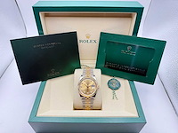 Rolex datejust 36 126233 | champagne diamond dot | jubilee | 2026 | unworn - afbeelding 4 van  12