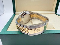 Rolex datejust 36 126233 | champagne diamond dot | jubilee | 2026 | unworn - afbeelding 12 van  12