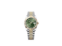 Rolex datejust 36 126233 | green roman dial | jubilee | unworn | 2026 - afbeelding 1 van  1