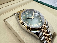 Rolex datejust 36 126233 | green roman dial | jubilee | unworn | 2026 - afbeelding 11 van  12