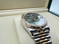 Rolex datejust 36 126233 | green roman dial | jubilee | unworn | 2026 - afbeelding 10 van  12