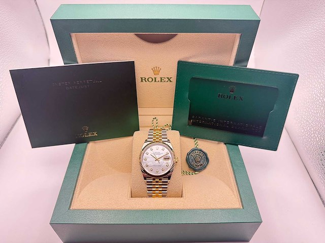Rolex datejust 36 | 126233 | mother of pearl | unworn | 2025 - afbeelding 4 van  12