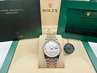 Rolex datejust 36 | 126233 | mother of pearl | unworn | 2026 - afbeelding 2 van  12