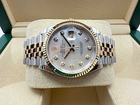 Rolex datejust 36 | 126233 | mother of pearl | unworn | 2026 - afbeelding 7 van  12
