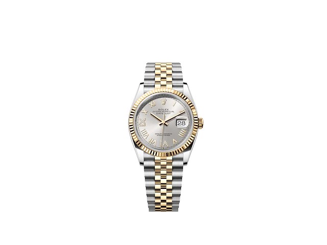 Rolex datejust 36 126233 | silver with diamonds on 6&9 | jubilee | unworn | 2026 - afbeelding 1 van  1