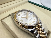 Rolex datejust 36 126233 | silver with diamonds on 6&9 | jubilee | unworn | 2026 - afbeelding 11 van  12