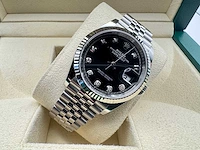 Rolex datejust 36 126234 | black diamond dot dial | jubilee | unworn | 2026 - afbeelding 6 van  12