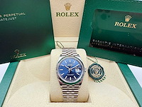 Rolex datejust 36 126234 | blue dial | jubilee | unworn | 2026 - afbeelding 3 van  11