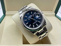 Rolex datejust 36 126234 | blue dial | unworn | 2026 - afbeelding 5 van  12