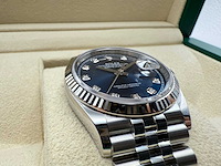 Rolex datejust 36 126234 | blue diamond dot dial | jubilee | unworn | 2026 - afbeelding 2 van  12