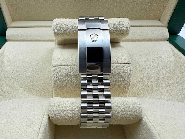 Rolex datejust 36 126234 | blue diamond dot dial | jubilee | unworn | 2026 - afbeelding 9 van  12