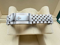 Rolex datejust 36 126234 | dark grey dial with diamonds on 6&9 | unworn | 2026 - afbeelding 9 van  12