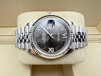 Rolex datejust 36 126234 | dark grey dial with diamonds on 6&9 | unworn | 2026 - afbeelding 7 van  12