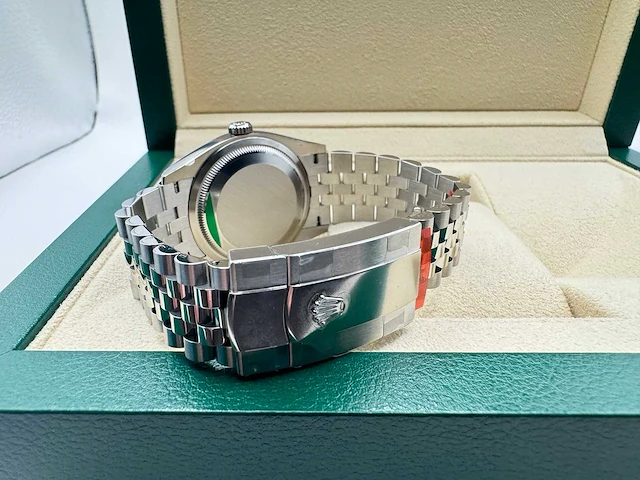 Rolex datejust 36 126234 | jubilee | pink diamonds on 6&9 | unworn | 2026 - afbeelding 8 van  10