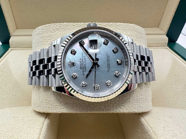 Rolex datejust 36 | 126234 | mother of pearl | 2026 - afbeelding 6 van  11