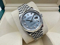 Rolex datejust 36 | 126234 | mother of pearl | jubilee | unworn | 2026 - afbeelding 5 van  12