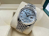 Rolex datejust 36 | 126234 | mother of pearl | jubilee | unworn | 2026 - afbeelding 6 van  12