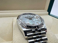 Rolex datejust 36 | 126234 | mother of pearl | jubilee | unworn | 2026 - afbeelding 10 van  12