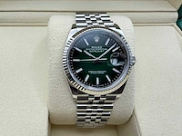 Rolex datejust 36 126234 | ombre green dial | jubilee | unworn | 2026