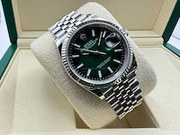 Rolex datejust 36 126234 | ombre green dial | jubilee | unworn | 2026 - afbeelding 5 van  12