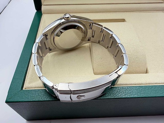 Rolex datejust 36 126234 | pink diamonds on 6&9 | oyster | 2026 | unworn - afbeelding 8 van  8