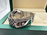 Rolex datejust 36 126234 | purple dial with diamonds on 6&9 - afbeelding 6 van  7