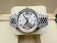 Rolex datejust 36 126234 | silver dial with diamonds | 2025 - afbeelding 7 van  12