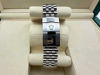 Rolex datejust 36 126234 | silver diamonds on 6&9 | jubilee | unworn | 2026 - afbeelding 8 van  11