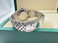 Rolex datejust 36 126234 | silver diamonds on 6&9 | jubilee | unworn | 2026 - afbeelding 11 van  11