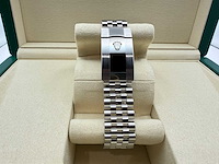 Rolex datejust 36 126234 | white roman | jubilee | 2026 | unworn - afbeelding 8 van  12
