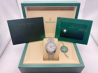 Rolex datejust 36 126234 | white roman | jubilee | 2026 | unworn - afbeelding 4 van  12