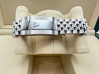 Rolex datejust 36 126234 | white roman | jubilee | 2026 | unworn - afbeelding 6 van  8