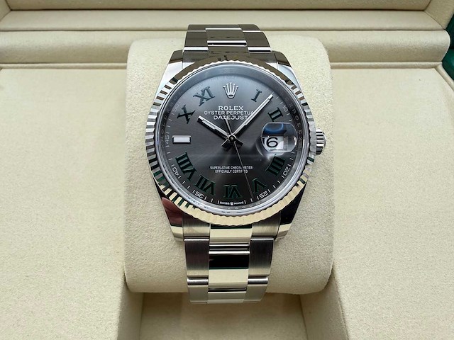 Rolex datejust 36 126234 | wimbledon | 2025 - afbeelding 4 van  11