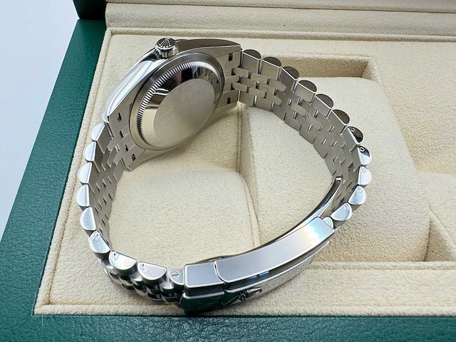 Rolex datejust 36 126234 | wimbledon dial | jubilee | 2026 | unworn - afbeelding 2 van  9