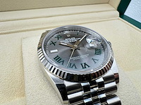 Rolex datejust 36 126234 | wimbledon dial | jubilee | 2026 | unworn - afbeelding 8 van  9
