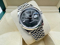 Rolex datejust 36 126234 | wimbledon dial | jubilee | 2026 | unworn - afbeelding 4 van  11