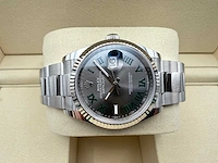 Rolex datejust 36 126234 | wimbledon dial | oyster | unworn | 2026 - afbeelding 7 van  12