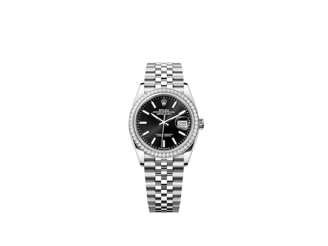 Rolex datejust 36 126284rbr | jubilee | black dial | unworn | 2026 - afbeelding 1 van  1