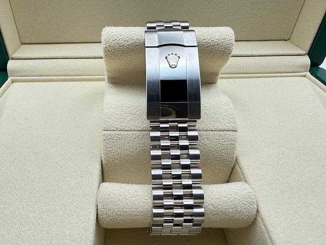 Rolex datejust 36 126284rbr | ombre green dial | jubilee | unworn | 2026 - afbeelding 8 van  12